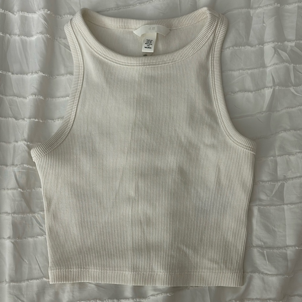 White H&M tanktop